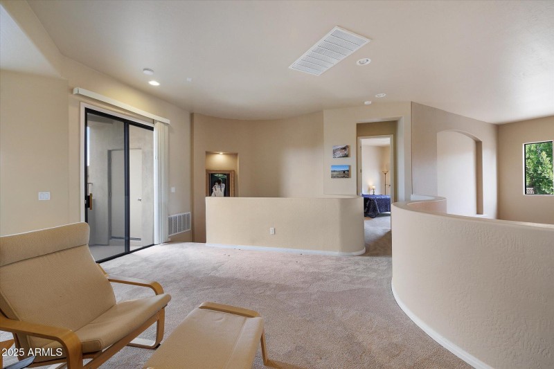 Loft with balcony access