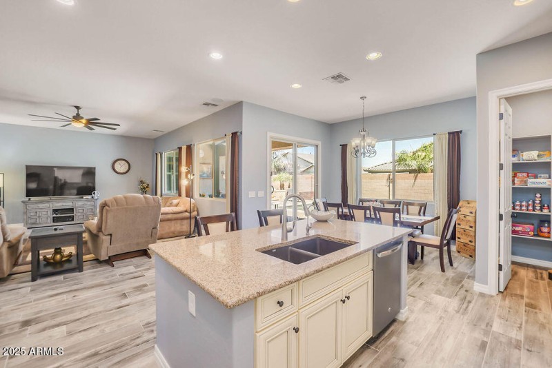 Kitchen to Eating Nook