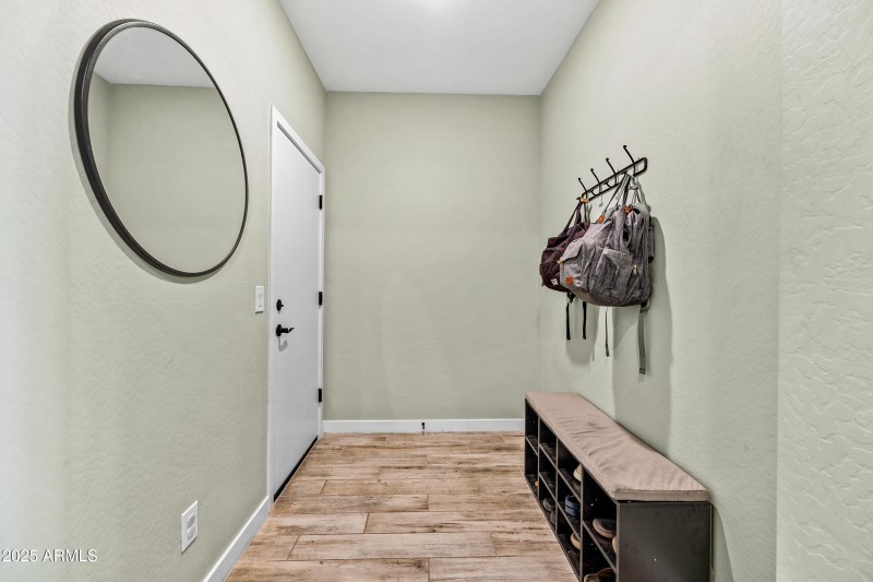 DROP STATION BY GARAGE DOOR