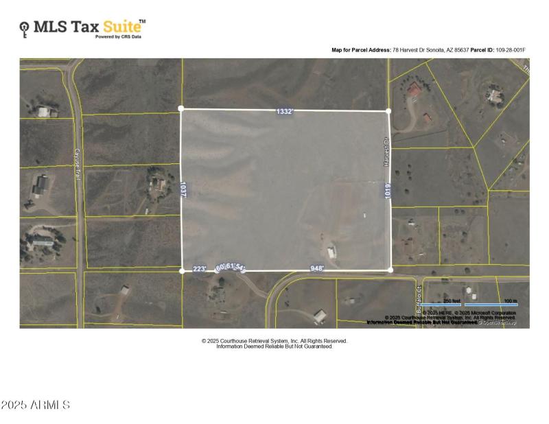 CRS Data - Property Map for 78 Harvest D