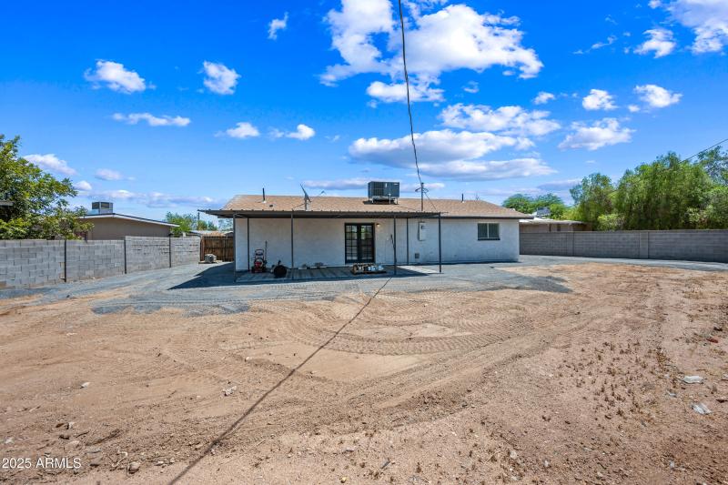 Plenty of room for pool or toys