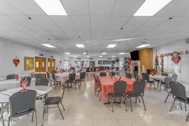 Community dining area