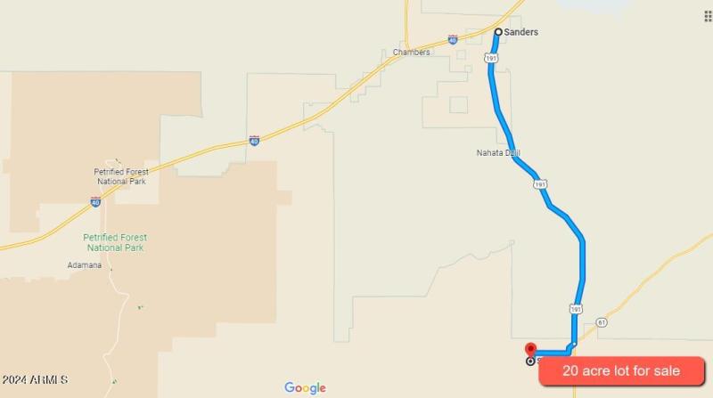 0448 distance to Sanders