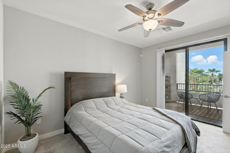 Primary Bedroom w/Private Balcony