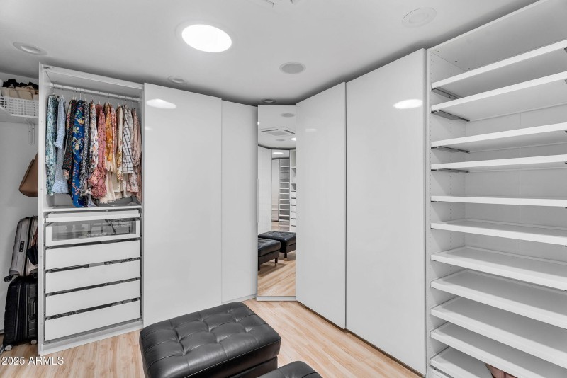 Master Walk-in Closet
