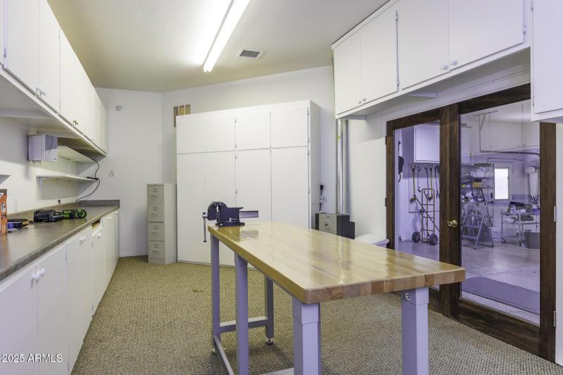 Garage Workshop View