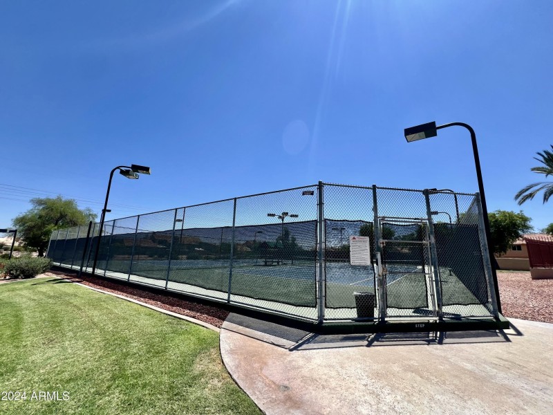 MPR Community tennis court