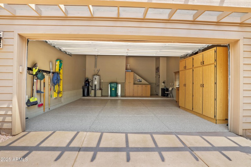 Garage with Storage
