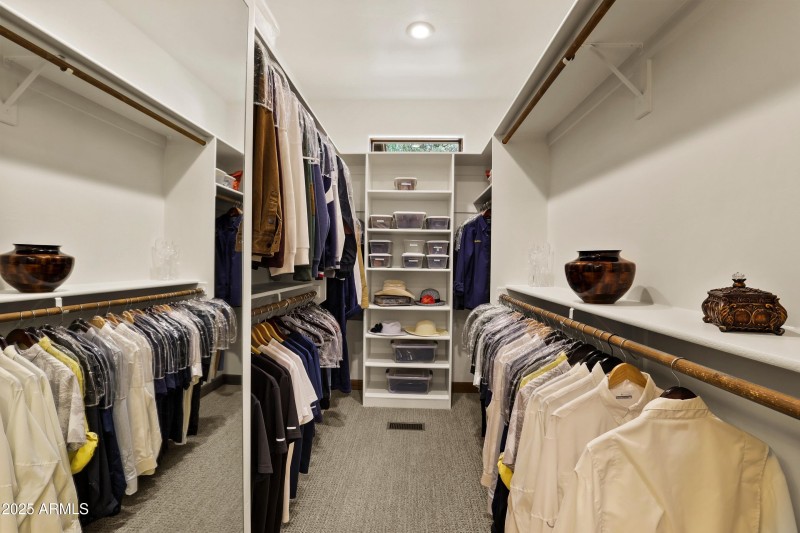 Primary Walk in Closet