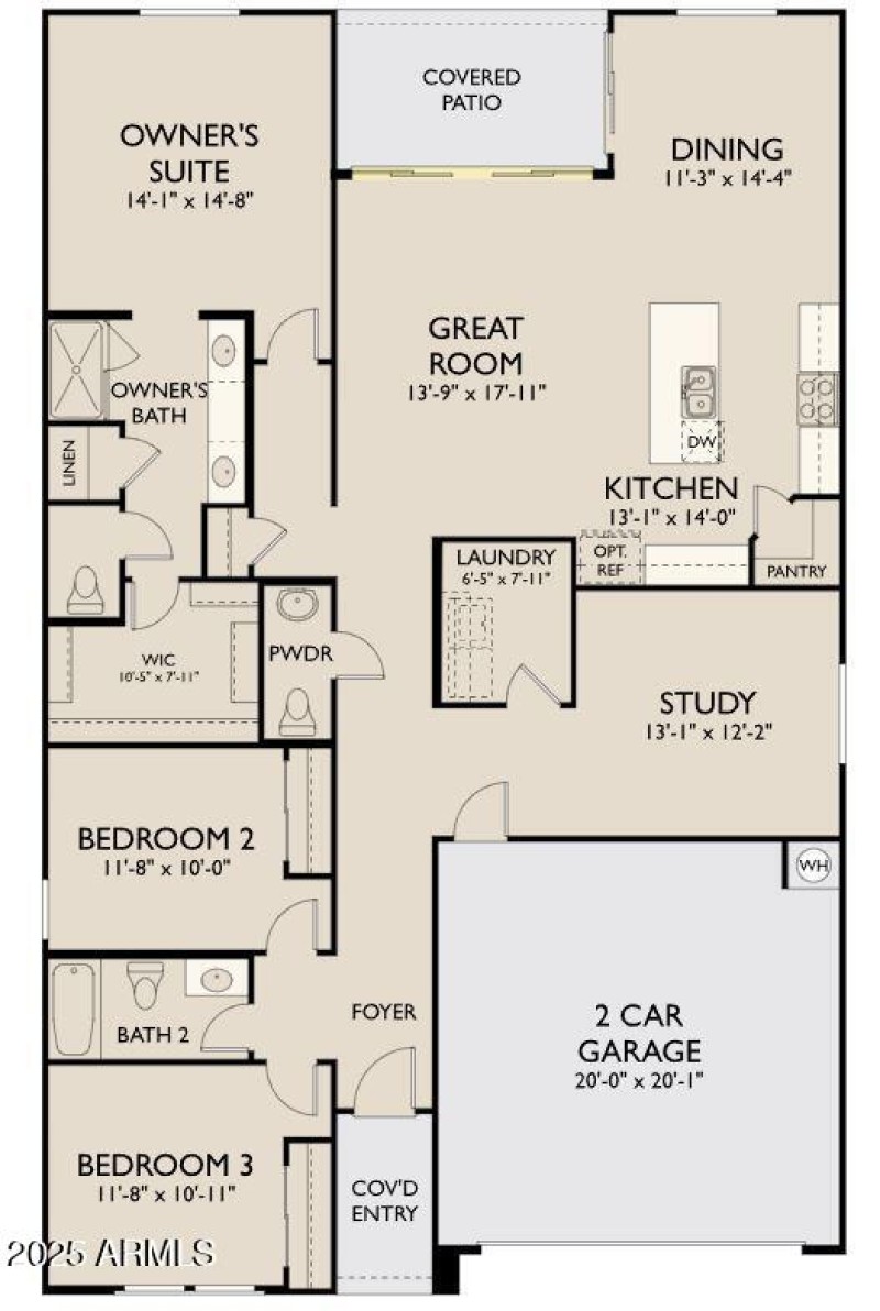 Larkspur - 4 panel - garage R