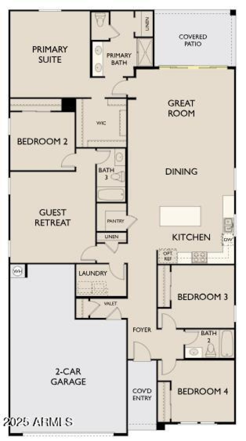 Lavender Floor Plan-L