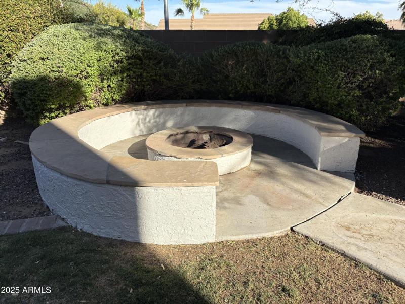 firepit/gathering area