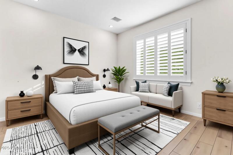 3rd bedroom with furiture