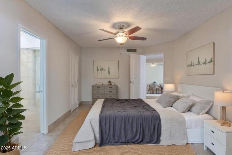 Master virtual staged