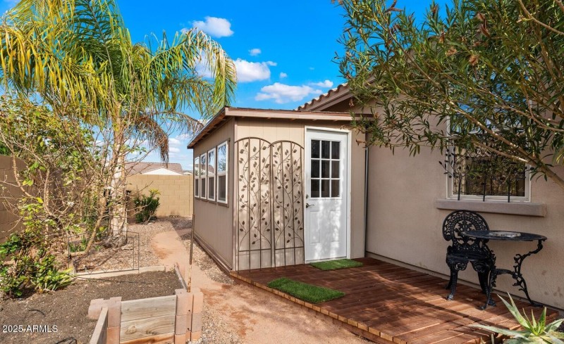 AC Shed and artist area