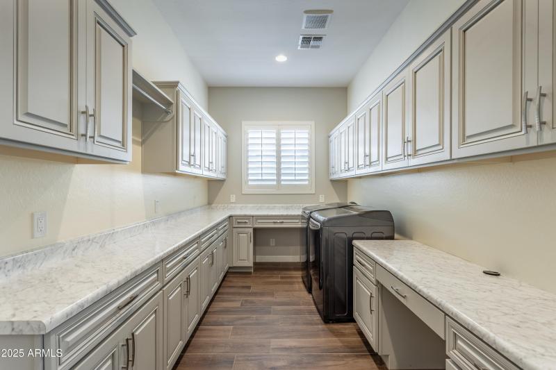 Landry Room and Media Station