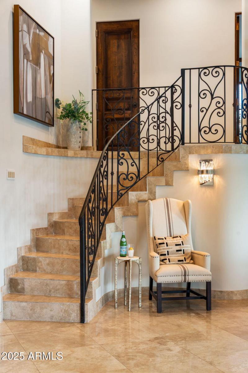 Stiarway to guest bedrooms