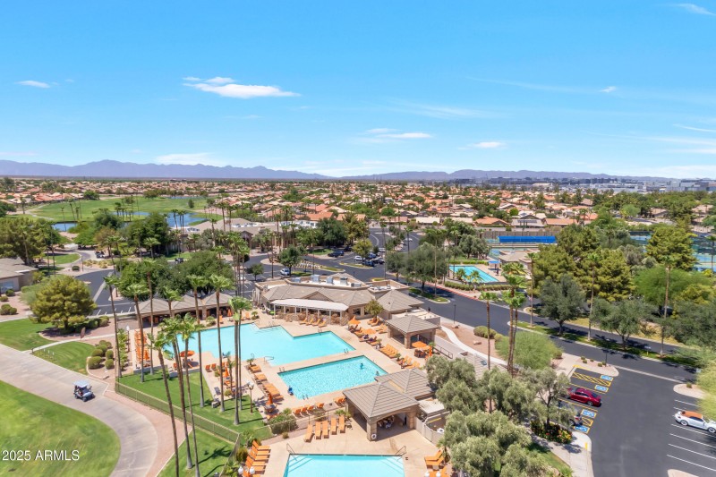 Drone clubhouse views