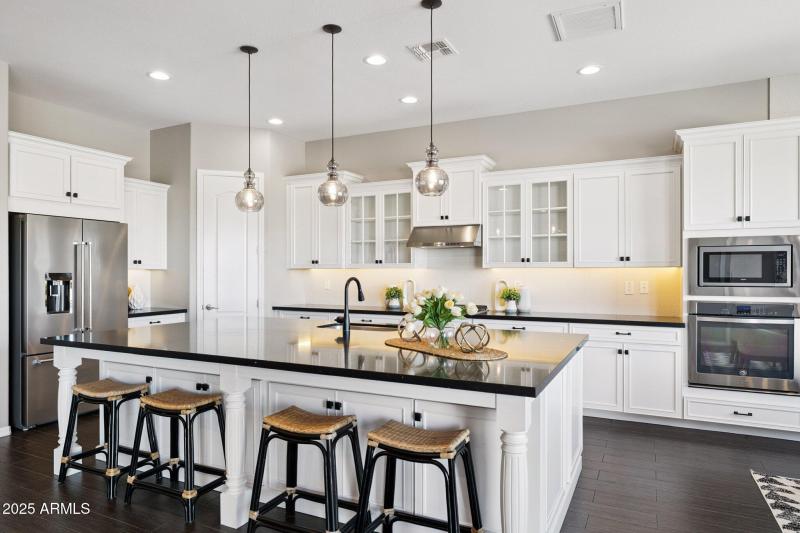 Gourmet Kitchen with Amazing Island