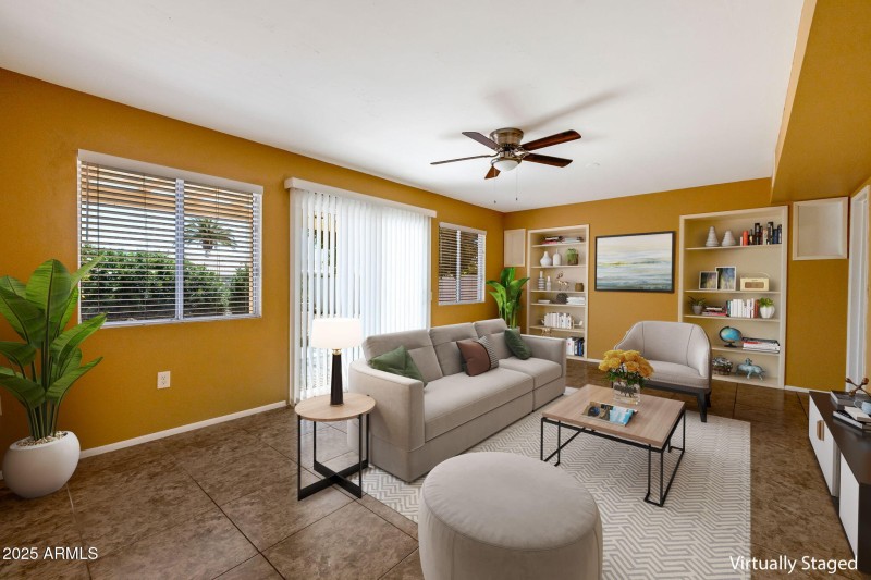 Staged Family Room