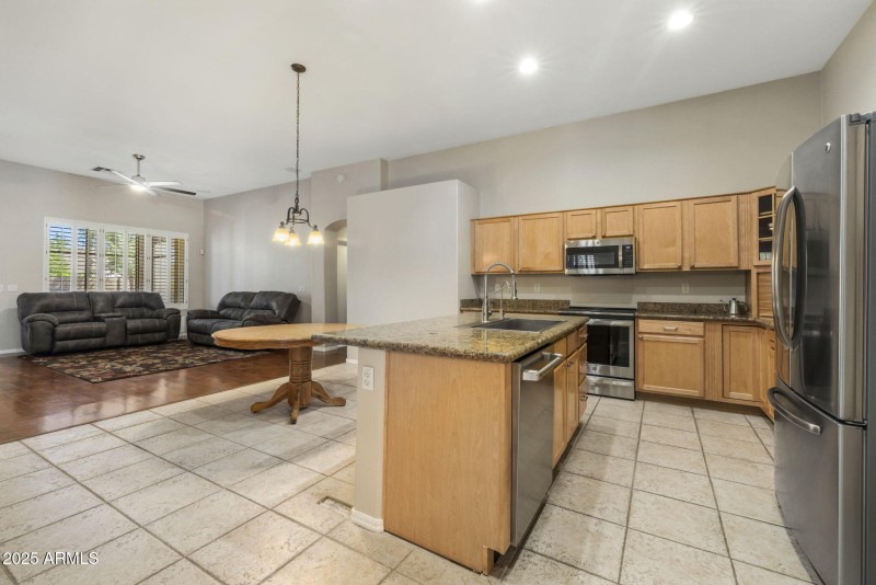 Kitchen to Living Room