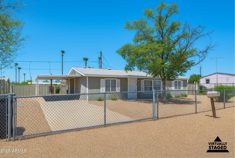 Virtually Staged Curb Appeal