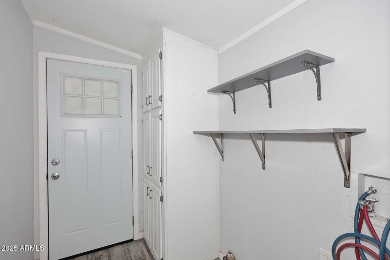 Laundry Room with Storage