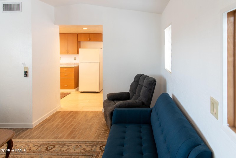 Back house living room