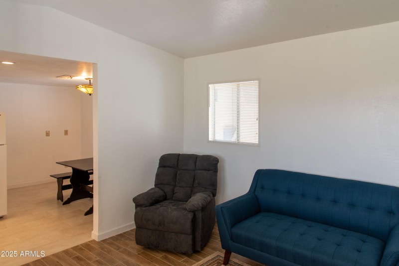 Back house living room