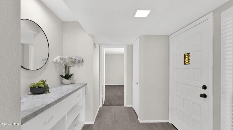 Foyer Drop Zone/Primary Entry