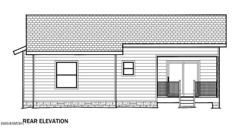 901Sf Rear elevation