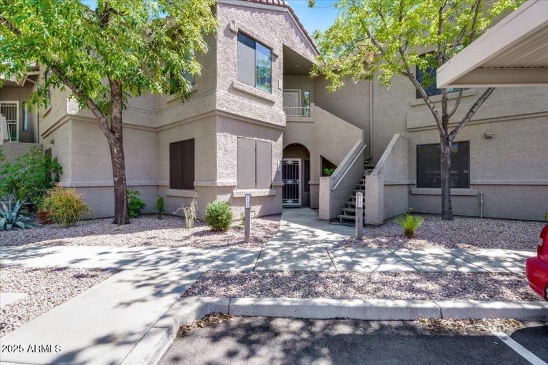 Home across from Tennis court