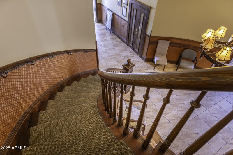 View from top of Stairs