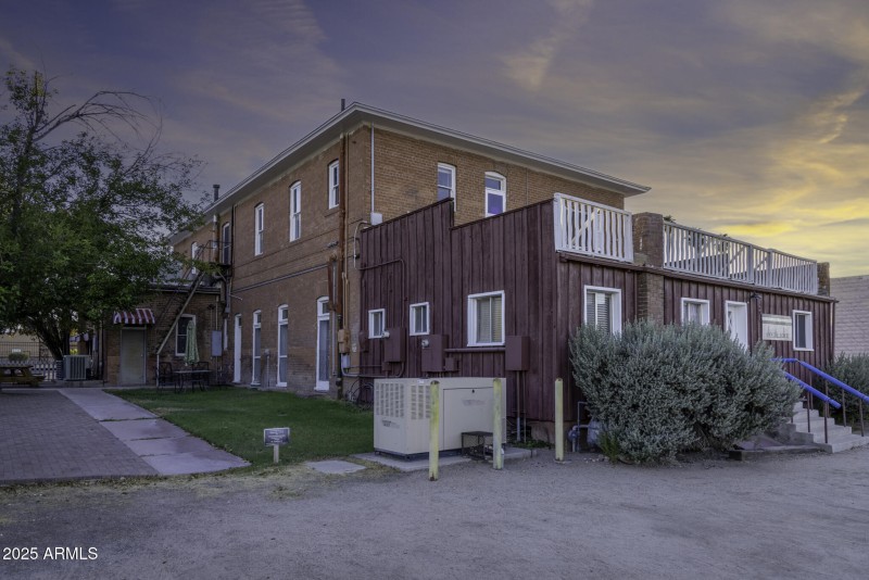 View from Back Pkg Lot