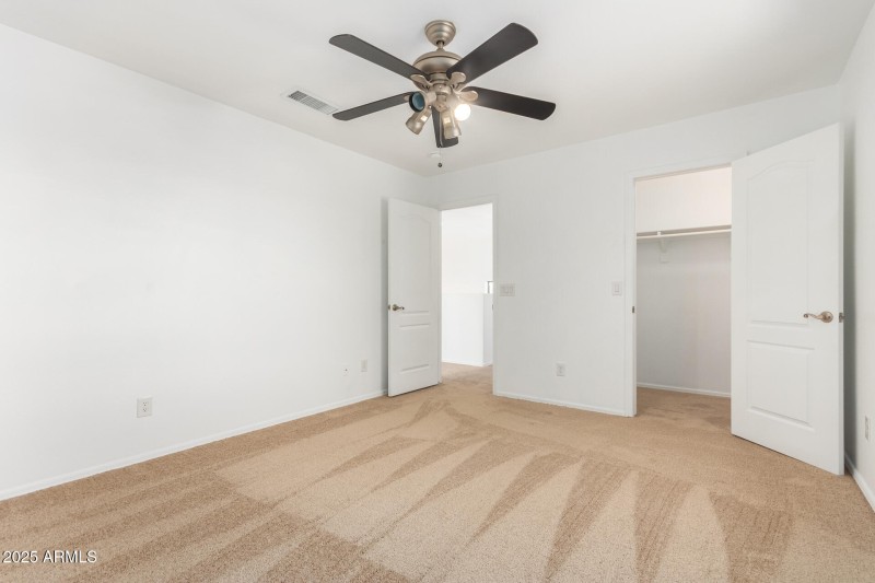 Bedroom 3 walk in closet