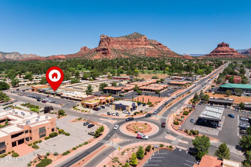 Right off of Highway 179