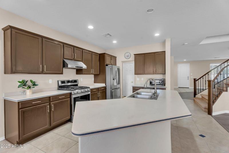 Room for seating at the island