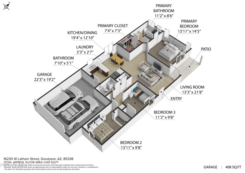 3D Floorplan