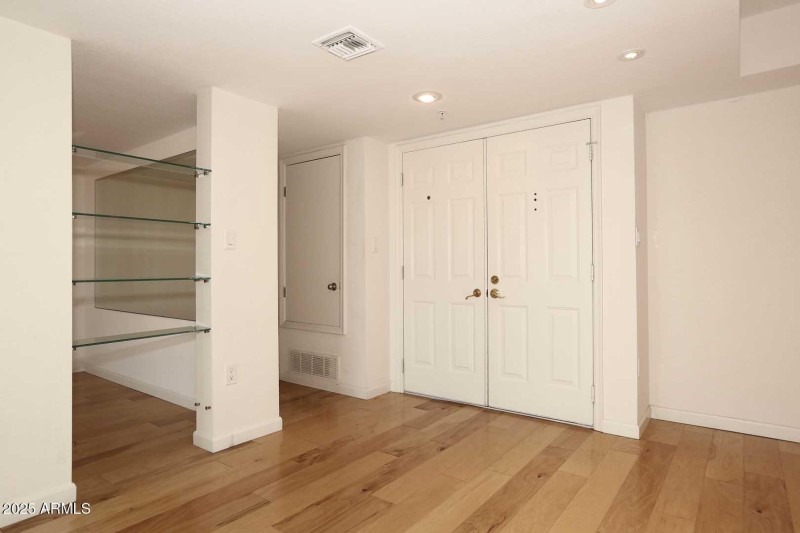 Foyer with Powder Rm to left