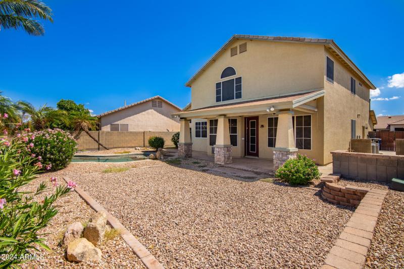 Private Backyard with Play pool