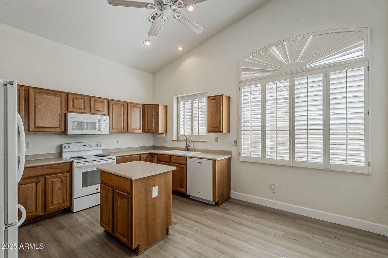 Large Window in Kitchen