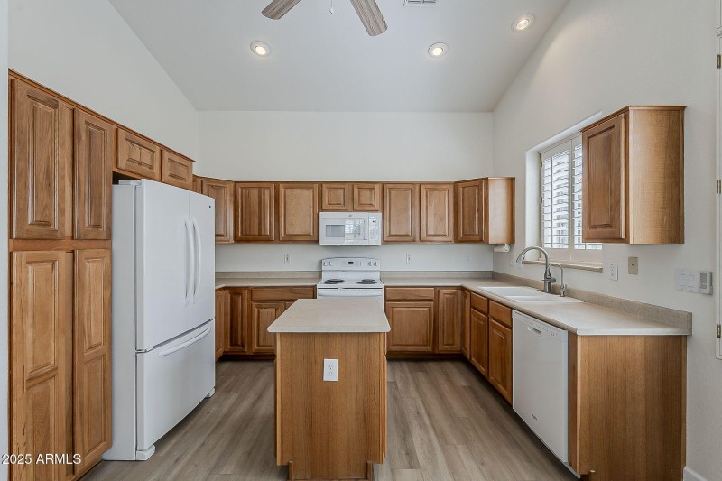 Ample Cabinet Space in Kitchen