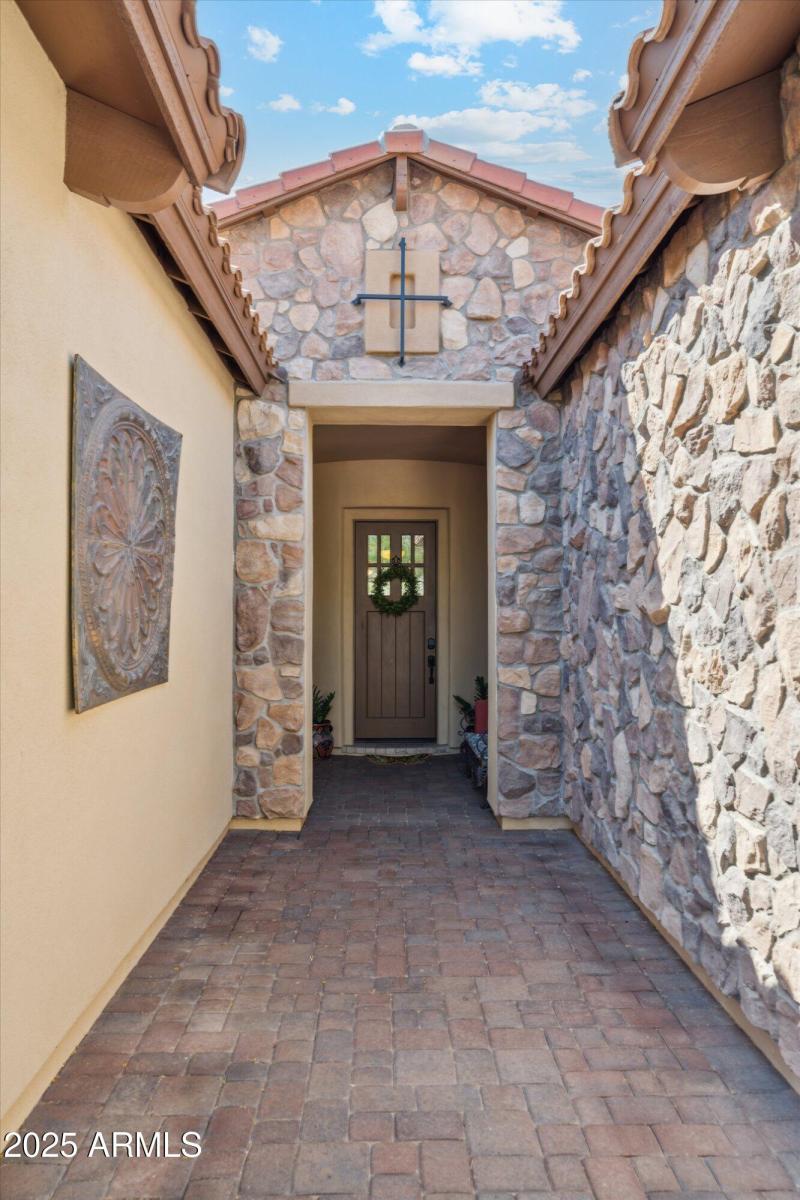 Entrance to the Home