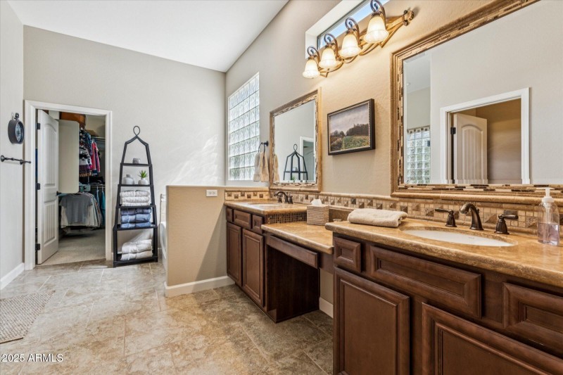 Double Vanity Bathroom