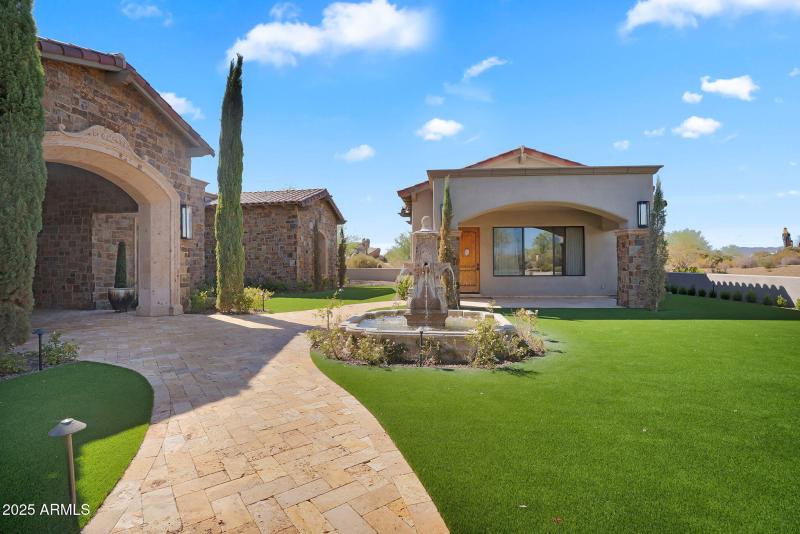 Front Courtyard Entrance