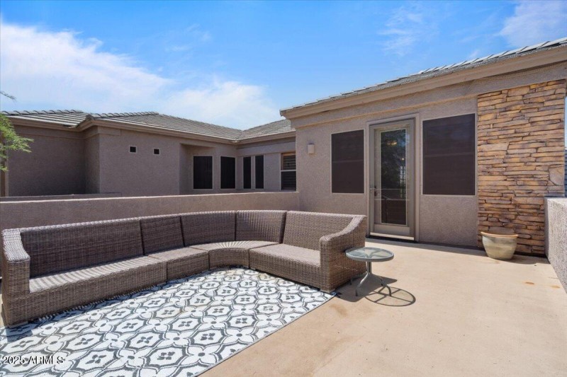 Patio with an Unbeatable View