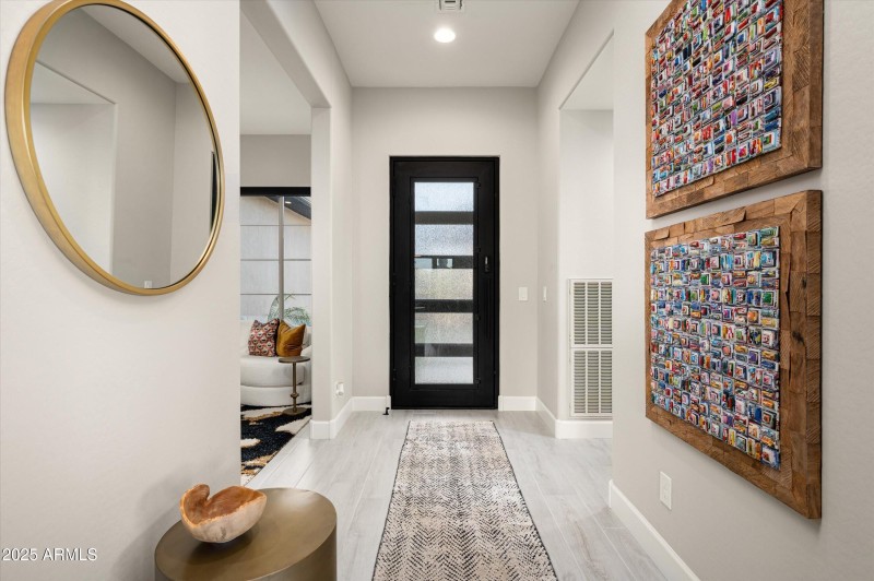 Upgraded Iron Entry Door