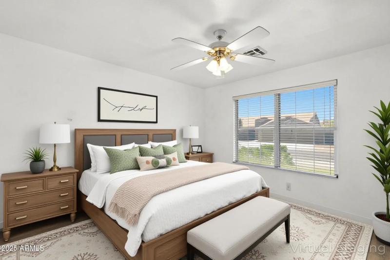 Virtually Staged Bedroom4