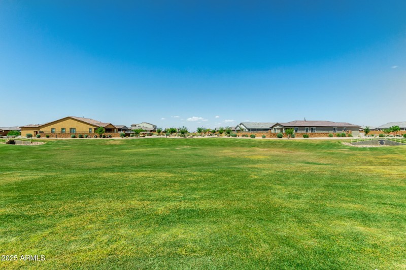 Community grassy area