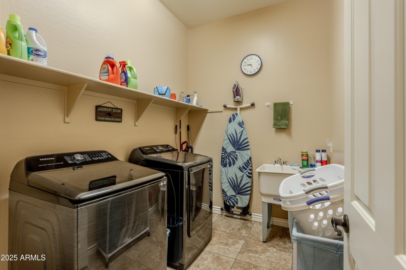 Spacious Laundry Room